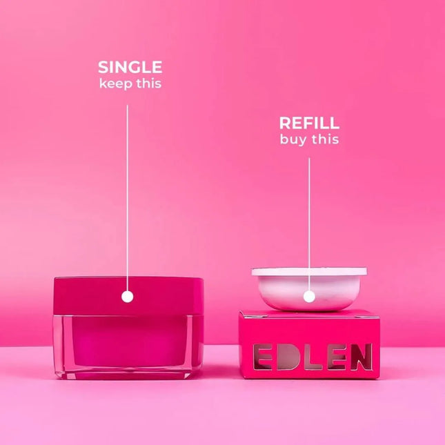 Gel de construcție Edlen №03 Reumplere „Nude” Bej natural 30ml