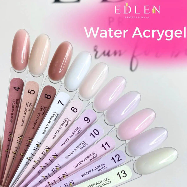 Edlen Water Acrygel №04 Piersică Maro 15ml
