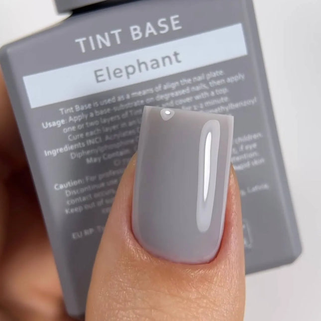 Cover Tint Base Color Elephant „Gri deschis” 15 ml HEYLOVE