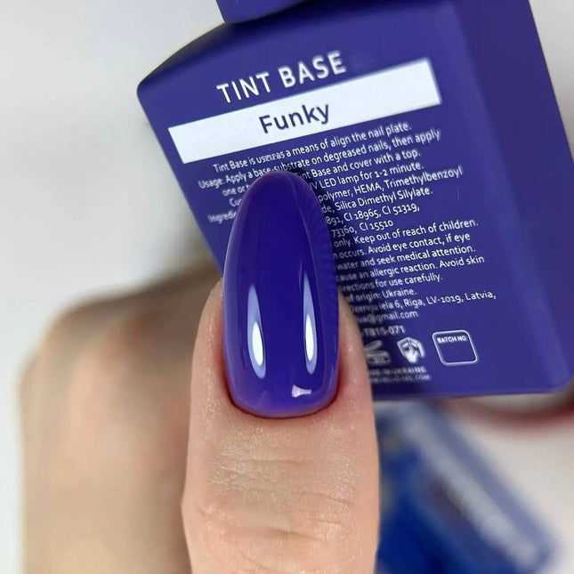 Cover Tint Base Color Funky "Deep blue" 15 ml HEYLOVE
