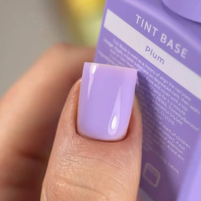 Cover Tint Base Color Plum „Suculent luminos” 15 ml HEYLOVE