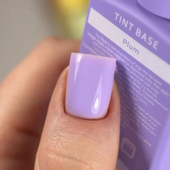 Cover Tint Base Color Plum „Suculent luminos” 15 ml HEYLOVE