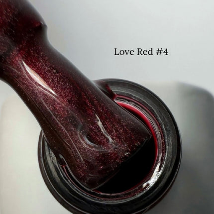 Гель-лак Saga Love Red 4 Red Wine 10 ml