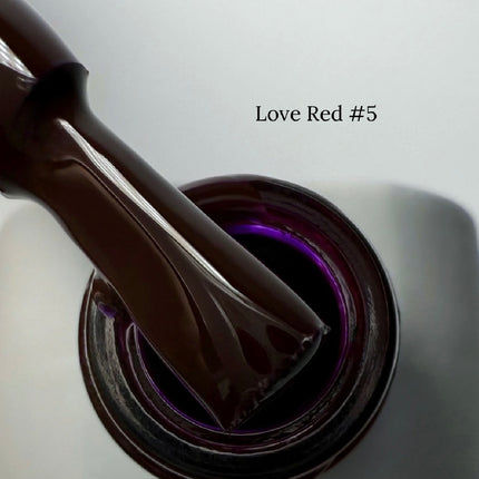 Гель-лак Saga Love Red 2 Shimmer 10 ml