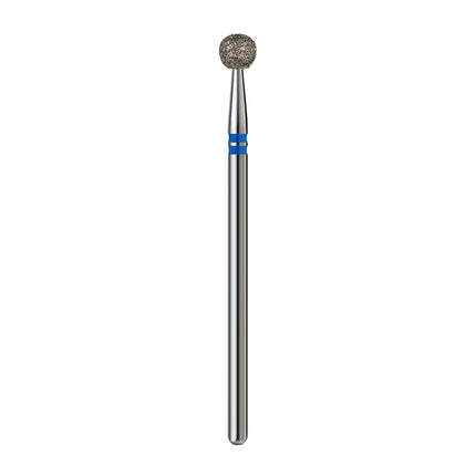 Freză Premium Diamond nail drill bit „Ball” 4.0 mm Albastru Profmanicure