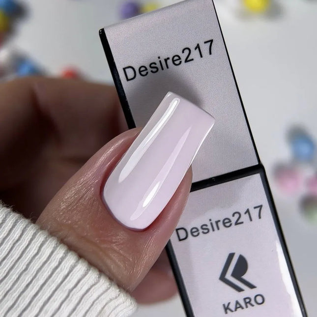 Lac de unghii gel Desire 217 Gri porumbel 8ml KARO