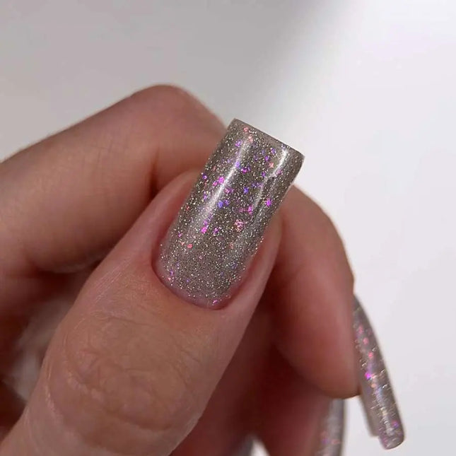 Luna Lurex Base №10 Argintiu cu folie holografică 13ml