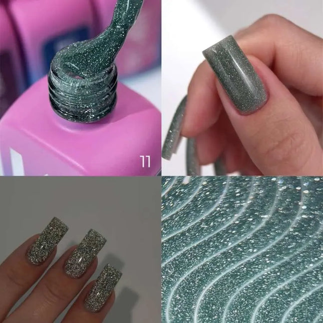 Luna Lurex Base №11 Verde Pin 13ml