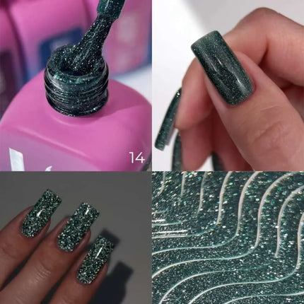 Luna Lurex Base №14 Deep Green 13ml