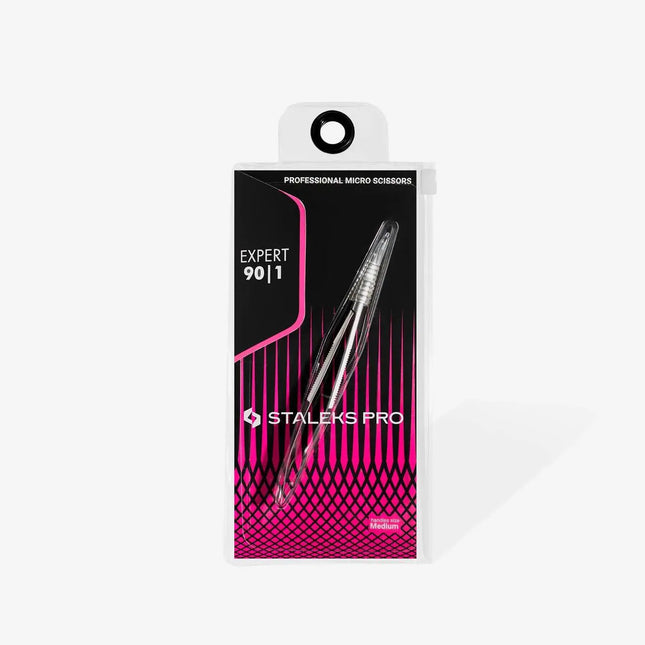 Ножиці для кутикули Staleks Micro Cuticle Expert 90, тип 1 (пінцет)