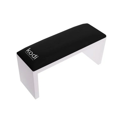 Armrest on white legs Black Kodi Professional - Nail Armrest