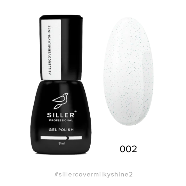 Base Cover MILKY SHINE №2 8 ml (blue) Siller - Cover Base