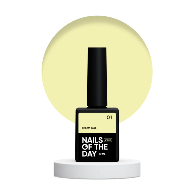 Base Cream №1 10ml NAILSOFTHEDAY - Color Base