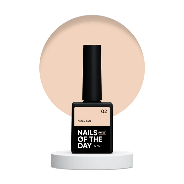 Base Cream №2 10ml NAILSOFTHEDAY - Color Base
