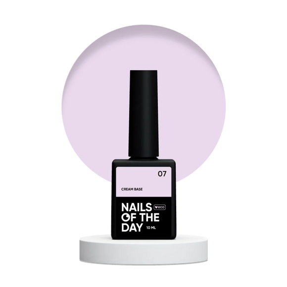 Base Cream №7 10ml NAILSOFTHEDAY - Color Base