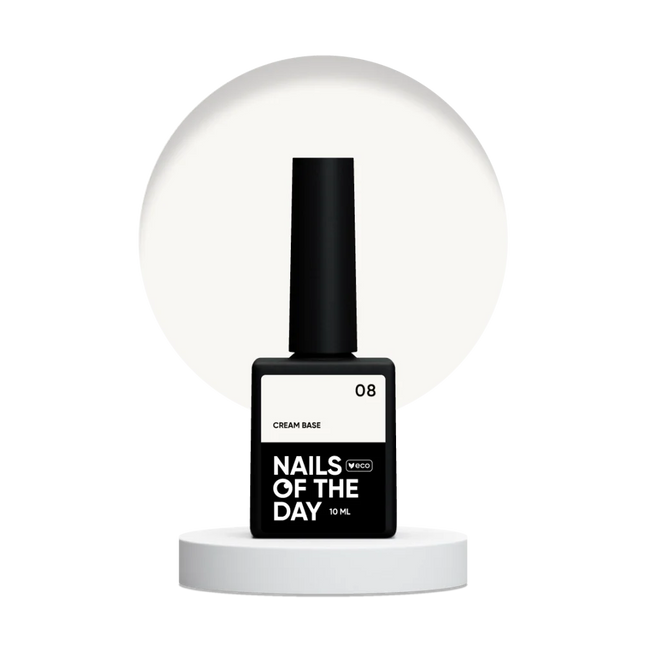 Base Cream №8 10ml NAILSOFTHEDAY - Color Base