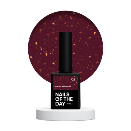 Base Malbec Potal №2 10 ml NAILSOFTHEDAY - Color Base