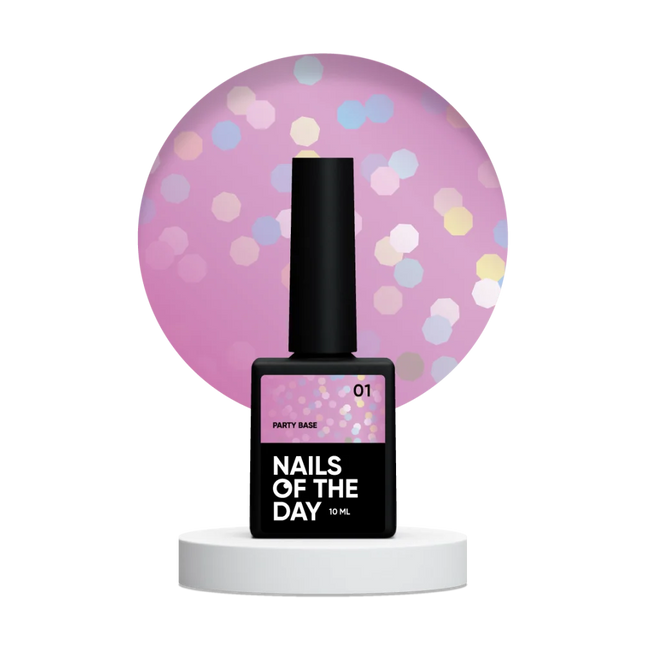 Base Party №1 10 ml NAILSOFTHEDAY - Color Base