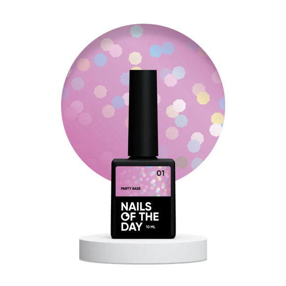 Base Party №1 10 ml NAILSOFTHEDAY - Color Base