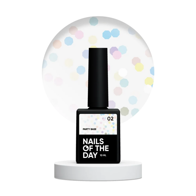 Base Party №2 10 ml NAILSOFTHEDAY - Color Base