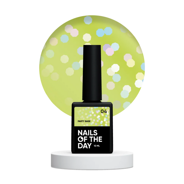 Base Party №4 10 ml NAILSOFTHEDAY - Color Base