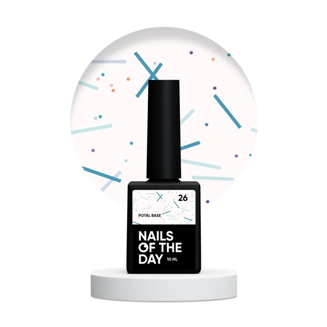 Base Potal №26 10 ml NAILSOFTHEDAY - Color Base