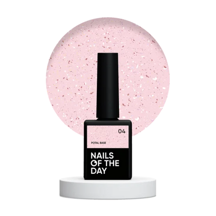 Base Potal №4 10 ml NAILSOFTHEDAY - Color Base