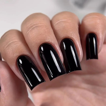 BIBLIOTEKA Gel Polish №001 Ink 10ml - Culoare neagră