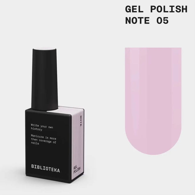 BIBLIOTEKA Lac de unghii gel №004 In Lin 10ml - Culoare bej caldă