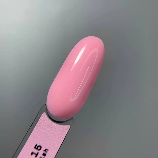 BIBLIOTEKA Oja Semipermanentă №015 Glam 10ml - Culoare roz