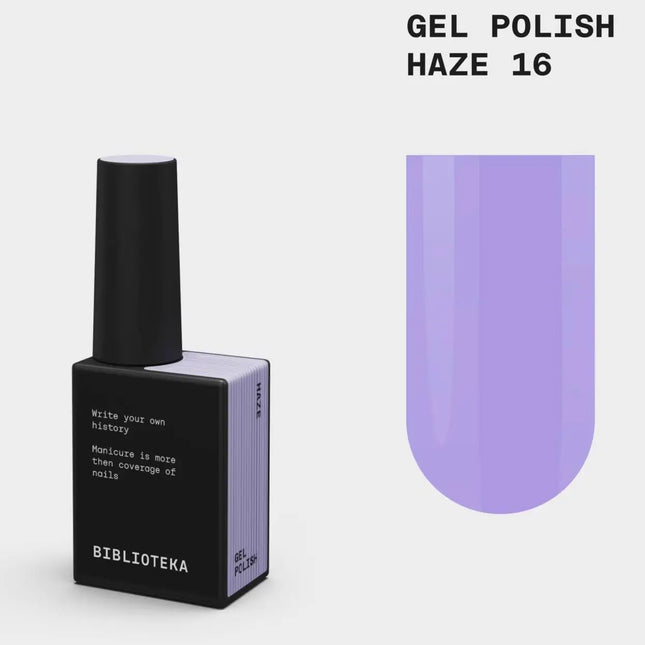 BIBLIOTEKA Lac de unghii gel №012 Sky 10ml - Culoare albastru delicat