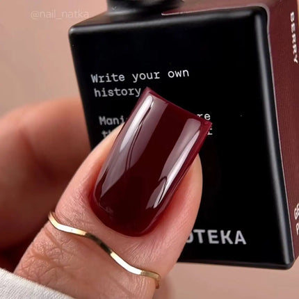 Гель-лак BIBLIOTEKA №023 Berry 10ml - Красная ягода