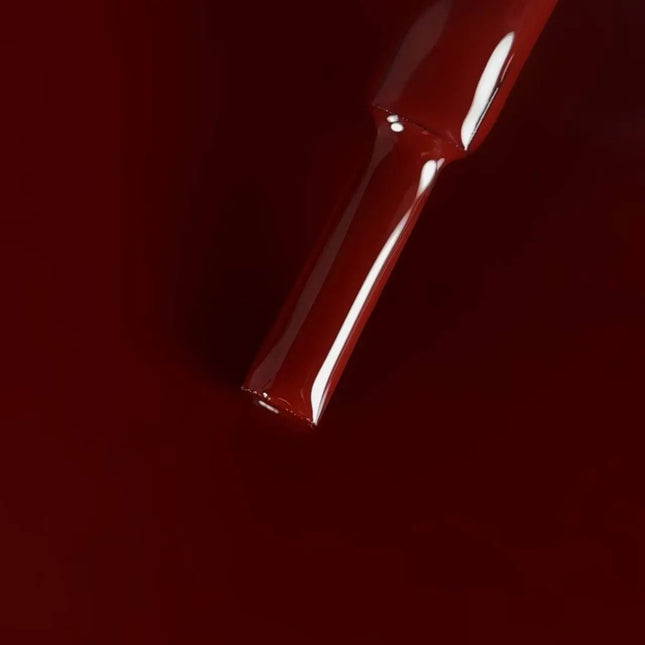 BIBLIOTEKA Lac de unghii gel №047 Oxblood 10ml - Culoare burgundy roșu închis profund