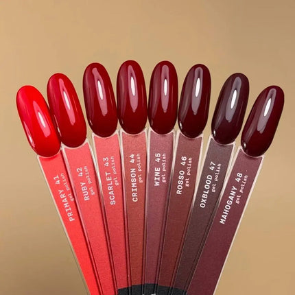 BIBLIOTEKA Gel Polish №042 Ruby 10ml - Classic red