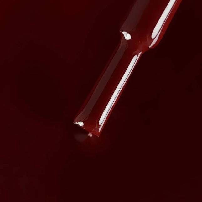 BIBLIOTEKA Lac de unghii gel №047 Oxblood 10ml - Culoare burgundy roșu închis profund