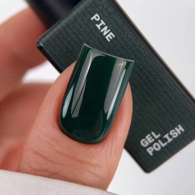 BIBLIOTEKA Gel Polish №081 Pine 10ml - Dark Green