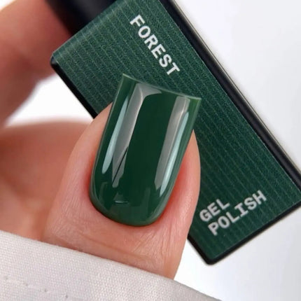 Ojă-gel BIBLIOTEKA №082 Forest 10ml - Verde