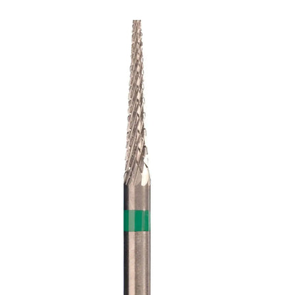 Freză de carbură pentru unghii „Peak” 2.3mm Verde 406302