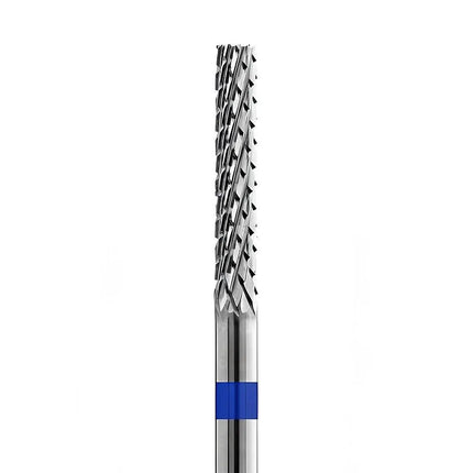 Freza cilindrică din carbură pentru unghii „Cylinder” 2.3mm albastră 31023