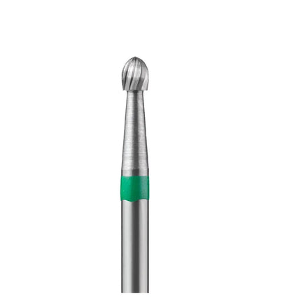 Freză sferică din carbură pentru unghii „Ball” 2.3mm Verde 406702M