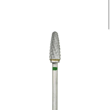 Freză de unghii din carbură „Porumb” 5mm Verde H707cK Nisima