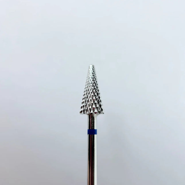Carbide nail drill bit ’Cone” 6*15 Blue - Carbide nail drill bits