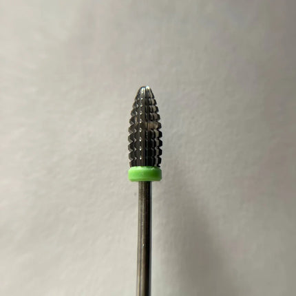 Carbide nail drill bit “Corn Typhoon” 6*14.5 Green - Carbide nail drill bits