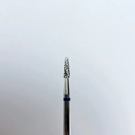 Carbide nail drill bit ’Mini Cone” 2*7 Blue - Carbide nail drill bits