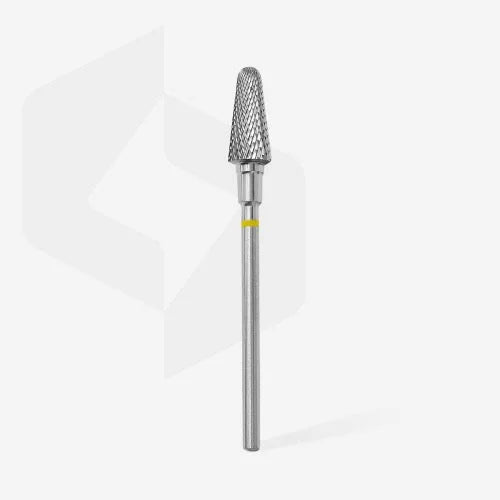 Carbide nail drill bit ’Umbrella” 6*14 Yellow Staleks - Carbide nail drill bits