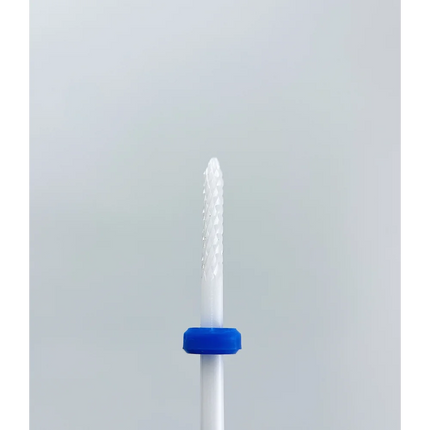Ceramic nail drill bit “Needle” 2.3*14 mm Blue - Ceramic nail drill bits