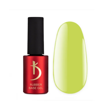 Color Rubber Base Gel Jelly Green 7 ml. Kodi Professional - Color Base