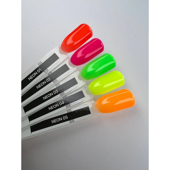 Color Rubber Base Gel Neon №2 7 ml. Kodi Professional - Color Base