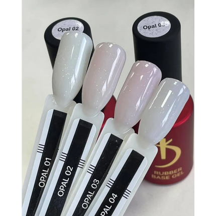 Color Rubber Base Gel Opal №1 7 ml. Kodi Professional - Color Base