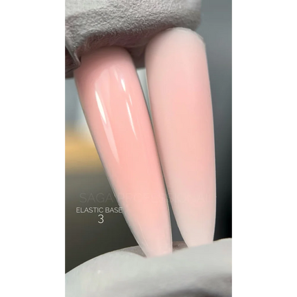 Cover Base Elastic №3 15 ml Saga Professional - Color Base